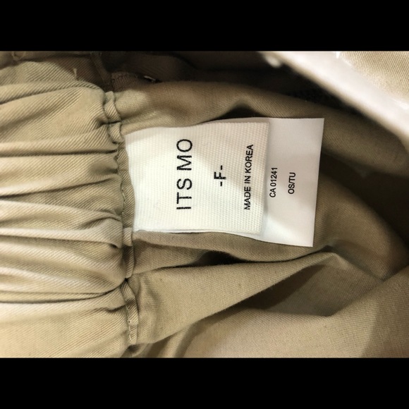 CUTE BEIGE SKIRT WITH PICKETS AND ZIPPER - Picture 8 of 9